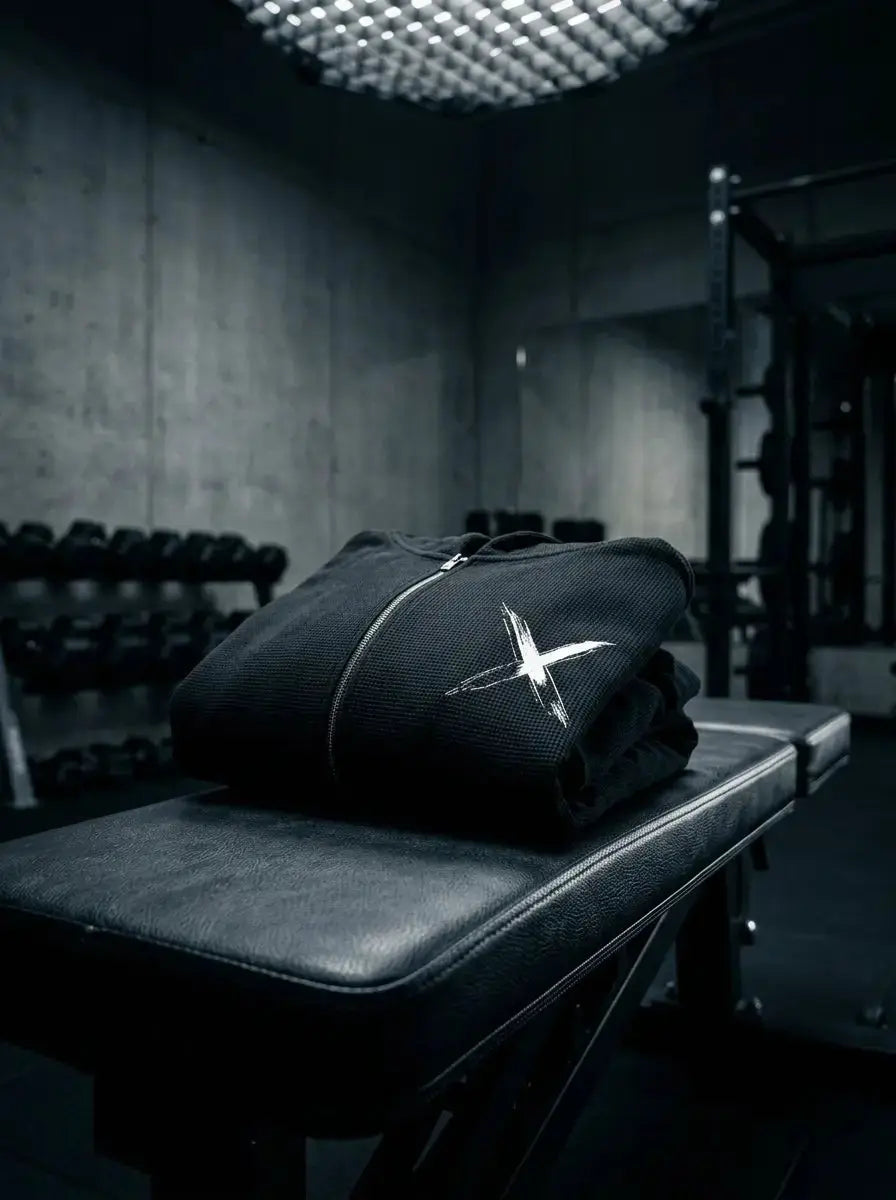 Zip-up hoodie — Training Environment Context | Generated by Modelize