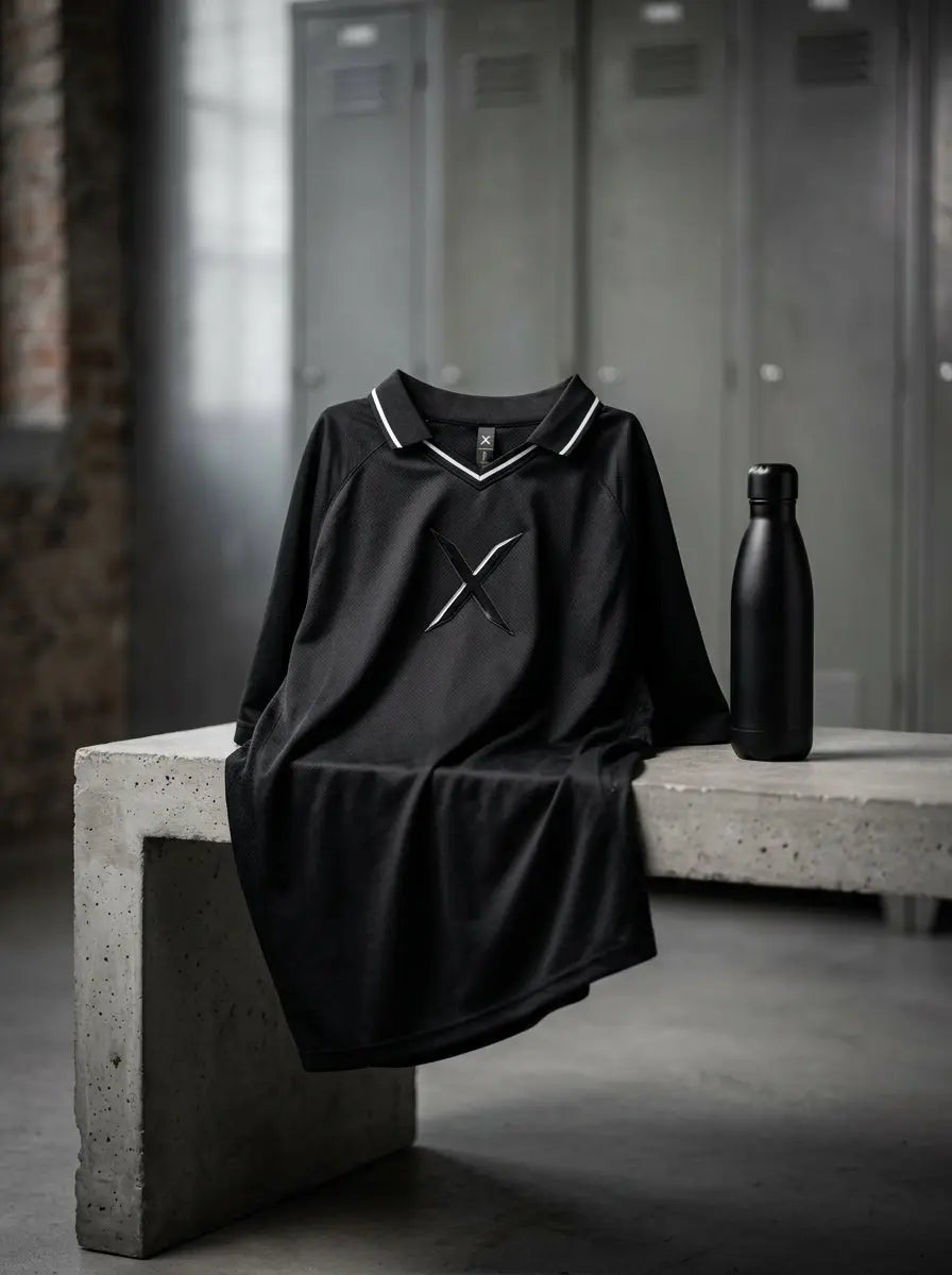 V-neck athletic jersey — Urban Athletic Lifestyle | Generated by Modelize