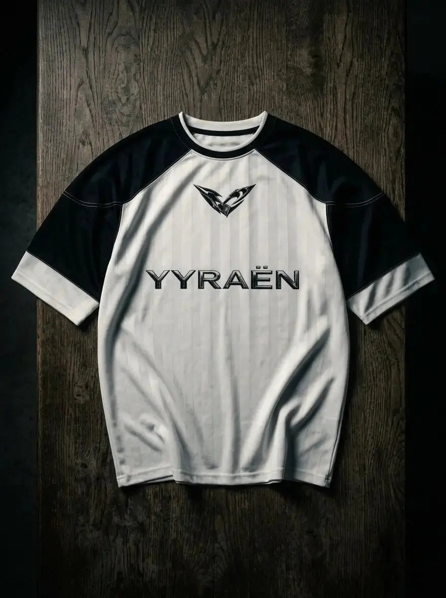Oversize Raglan Jersey — Vintage Sport Flat Lay | Generated by Modelize