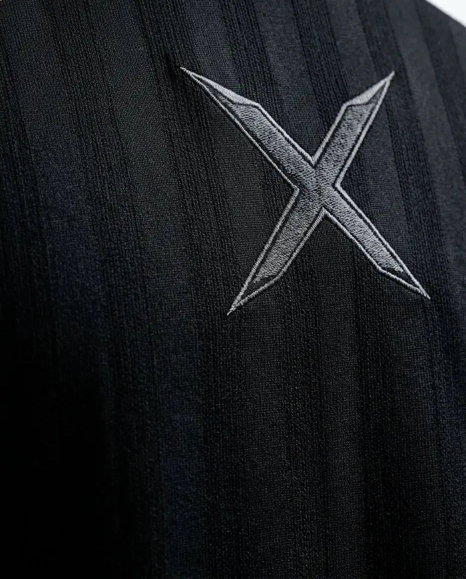 Technical long-sleeve jersey — Technical Texture Close-up | Generated by Modelize