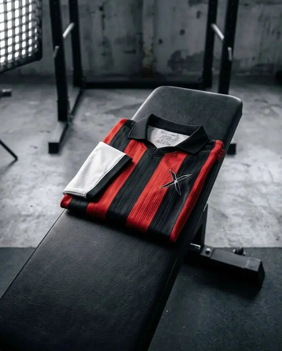 Football Jersey — Gym Context Lifestyle | Generated by Modelize