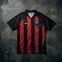 Football Jersey — Urban Concrete Flat Lay | Generated by Modelize