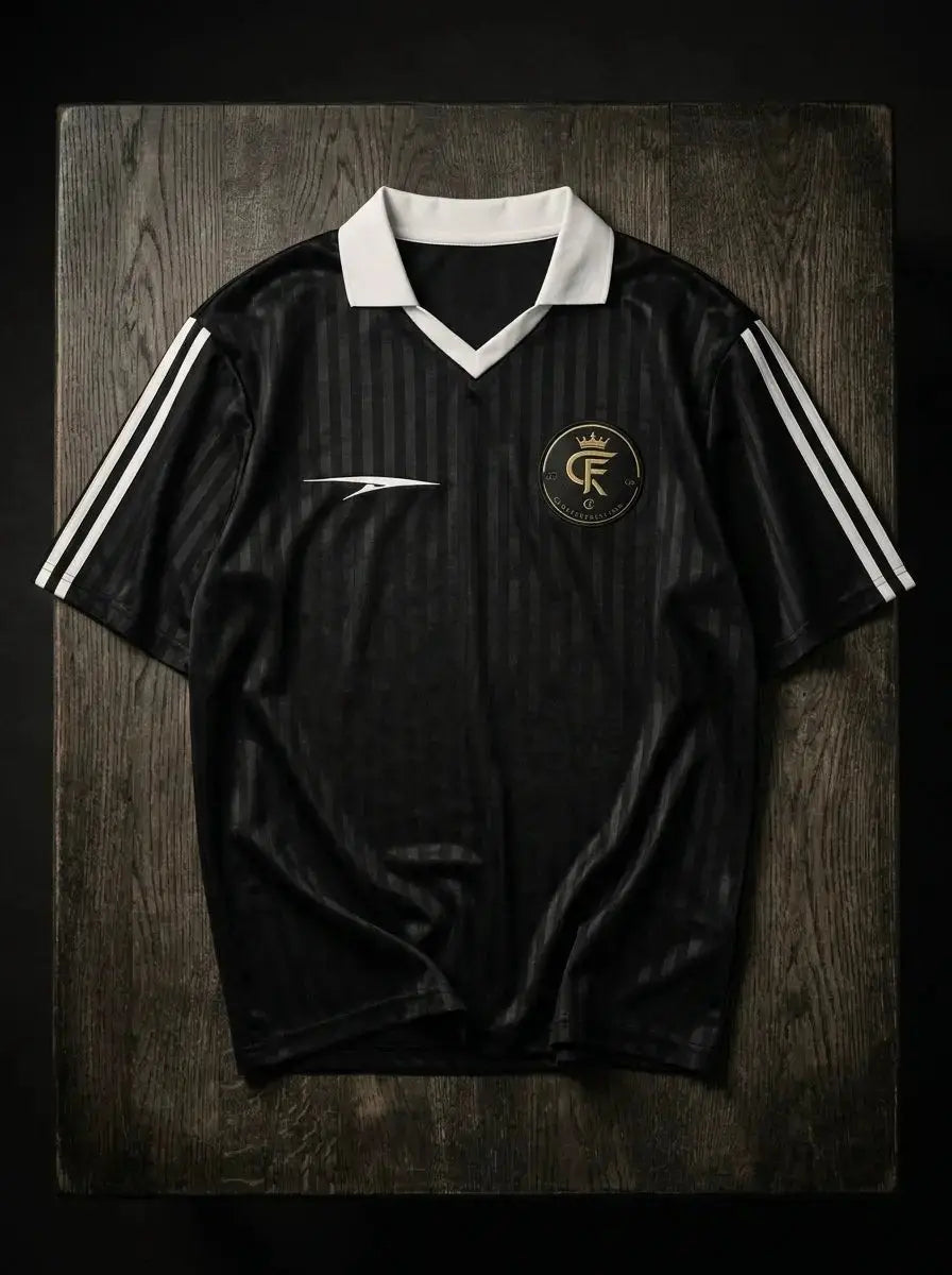Retro Football Jersey — Vintage Sport Flat Lay | Generated by Modelize