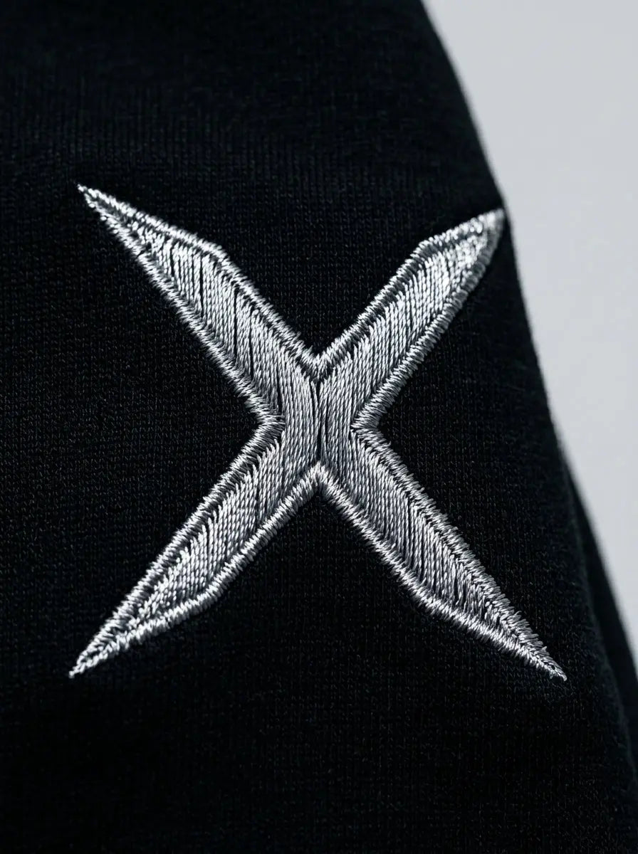 Performance athletic shorts — Embroidered Crest and Collar Detail | Generated by Modelize