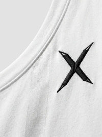 Crew neck t-shirt — Embroidered Crest and Collar Detail | Generated by Modelize