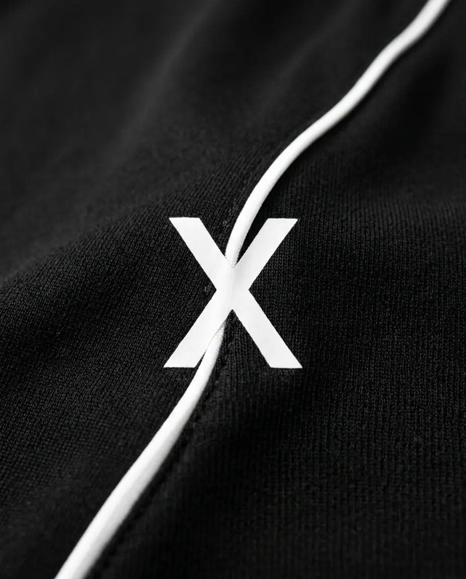 Athletic T-Shirt — Contrast Detail Close-up | Generated by Modelize