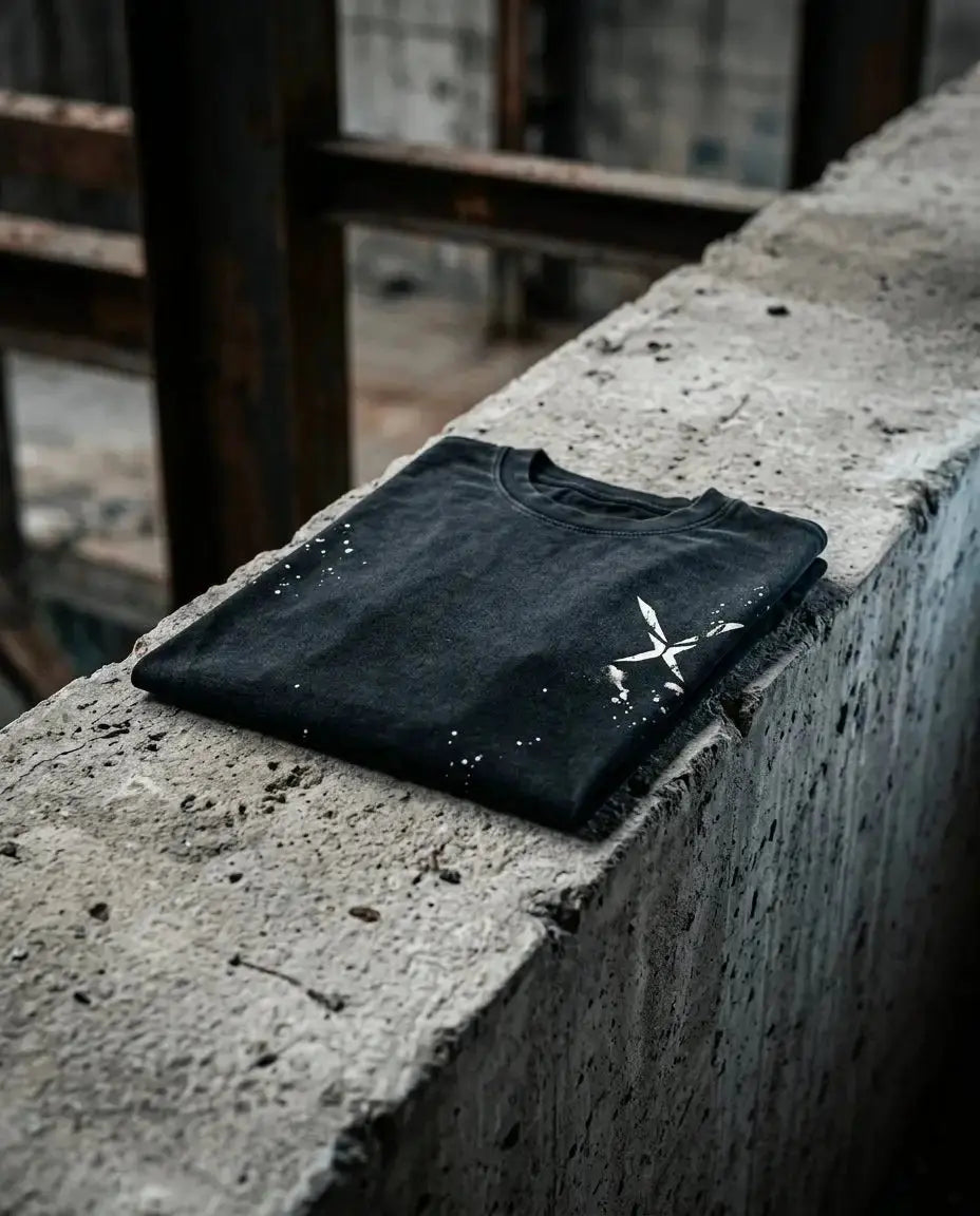 Heavyweight T-shirt — Urban Lifestyle Display | Generated by Modelize
