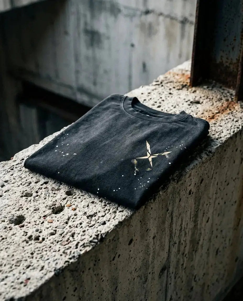 Heavyweight T-shirt — Urban Lifestyle Display | Generated by Modelize