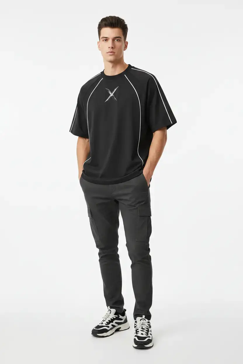 T-Shirt Raglan Surpiqûres